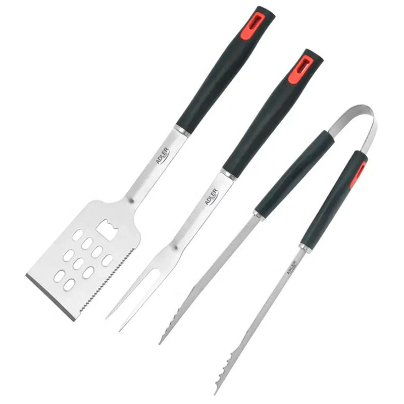 Set Accesorii Grill Inox cu Husa Adler AD 6727 cu DAB+
