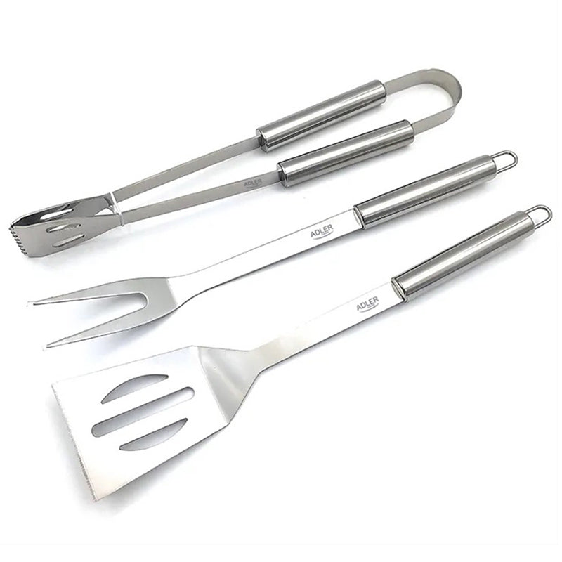 Set Accesorii Grill Inox cu Husa Adler AD 6730 cu DAB+