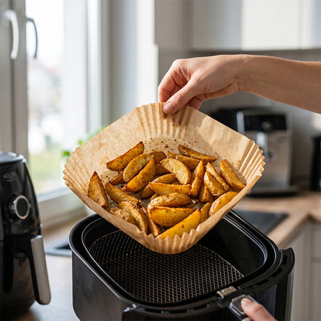 Hartie pentru Air Fryer Patrat 100buc Adler AD 6731