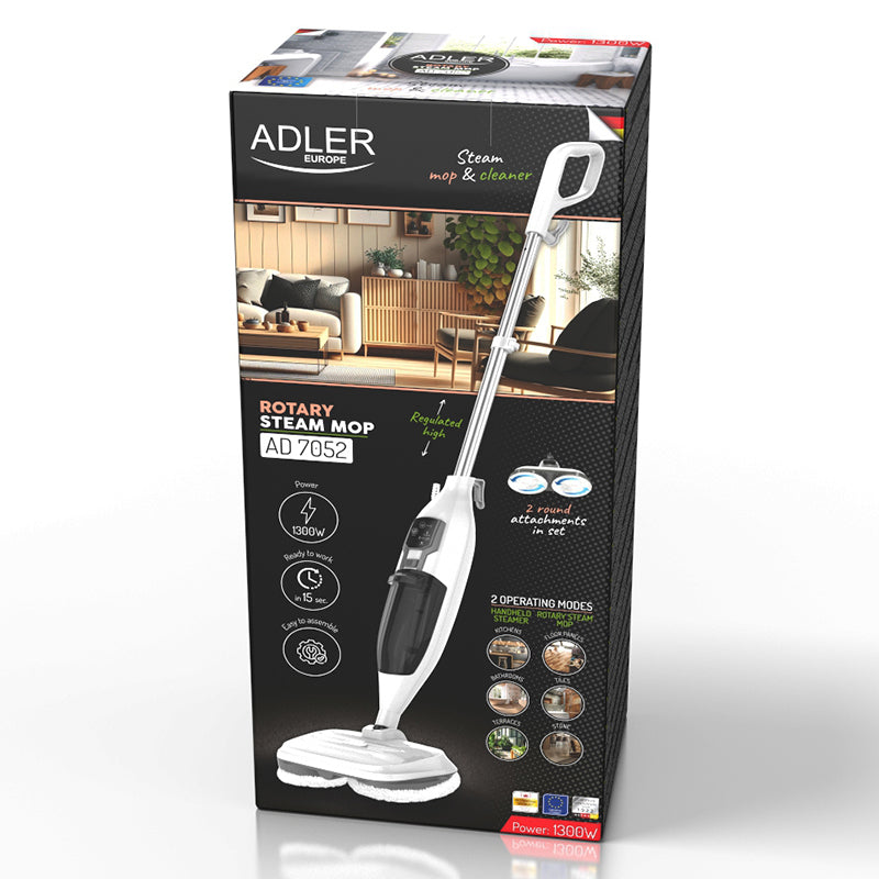 Mop cu Aburi 1300W Ad 7052 Adler