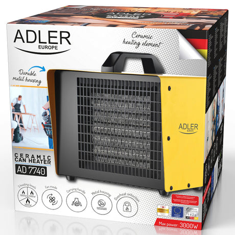 Aeroterma Ceramica 3 Trepte Adler AD 7740