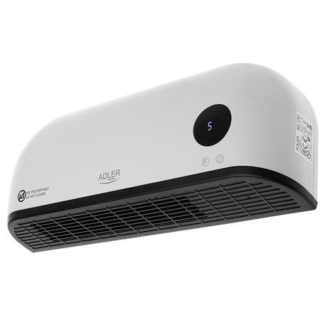 Aeroterma Tip Cortina Aer Cald AD 7751 cu afisaj LED si Telecomanda