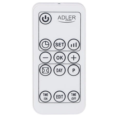 Aeroterma Tip Cortina Aer Cald AD 7751 cu afisaj LED si Telecomanda