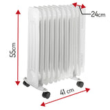 Radiator Ulei 9 Elementi 2000W Ad 7816 Adler
