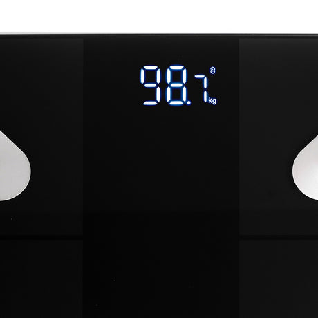 Cantar Smart Tuya Negru Adler AD 8186 cu Bluetooth, afisaj LED si baterie reincarcabila