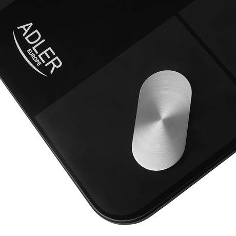 Cantar Smart Tuya Negru Adler AD 8186 cu Bluetooth, afisaj LED si baterie reincarcabila