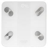 Cantar Persoane Smart Tuya AD 8186W cu Bluetooth, afisaj LED si baterie reincarcabila