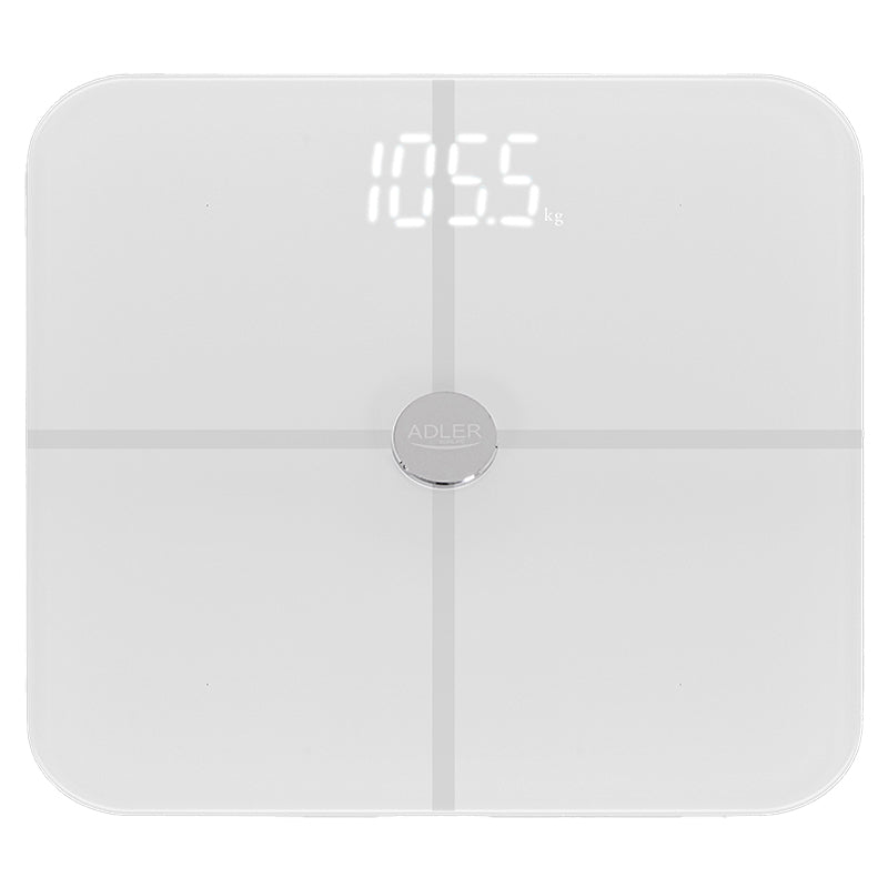 Cantar Smart Fit Go Adler AD 8187 cu afisaj LED si baterie reincarcabila