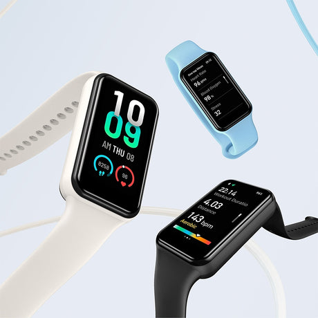 Smartwatch Bratara Fitness Band 7 Amazfit Amf 010 cu Bluetooth, alarma si incarcare wireless