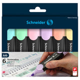 Set 6 Evidentiatoare Pastel Schneider