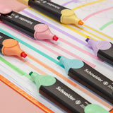 Set 6 Evidentiatoare Pastel Schneider