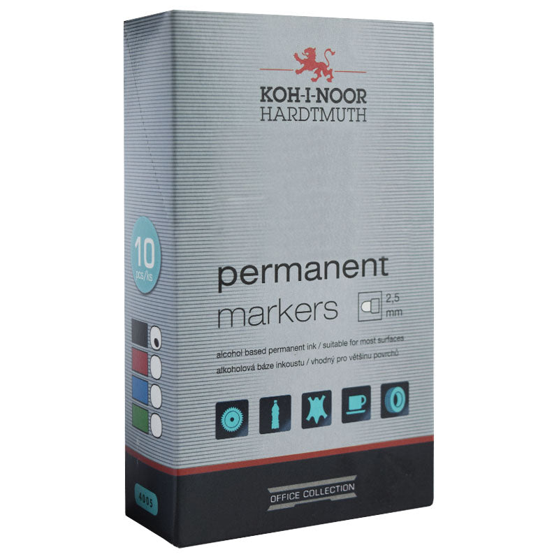 Marker Permanent Negru Varf Rotund 2.5 Mm