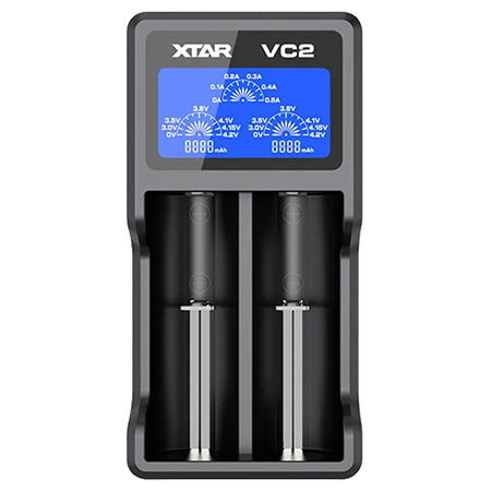 Incarcator Portabil Li-ion 2x 18650 Vc2 Xtar cu baterie reincarcabila si USB