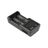 Incarcator Portabil Li-ion 2x 18650 Vc2 Xtar cu baterie reincarcabila si USB