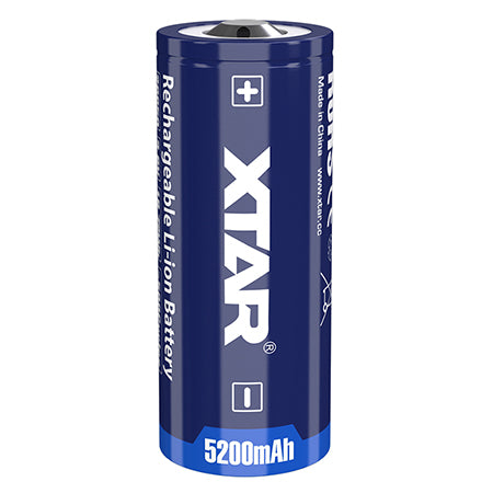 Acumulator 26650 Li- cu Protectie Xtar Ion 5200mAh cu baterie 5200 mAh