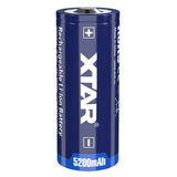 Acumulator 26650 Li- cu Protectie Xtar Ion 5200mAh cu baterie 5200 mAh