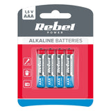 Baterie Alcalina Aaa Blister 4 Buc Bat 0060b cu baterie reincarcabila