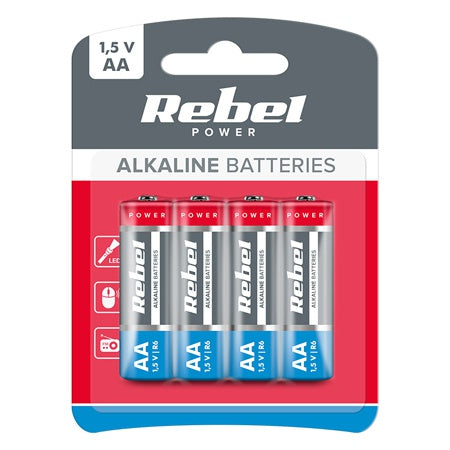 Baterie Alcalina Aa Blister 4 Buc Bat 0061b cu baterie reincarcabila