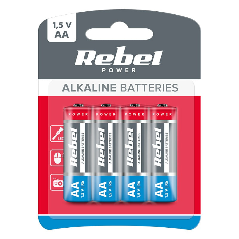 Baterie Alcalina Aa Blister 4 Buc Bat 0061b cu baterie reincarcabila