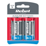 Baterie Alcalina Blister 2 Buc R 20 cu baterie reincarcabila