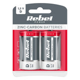Baterie Greencell R20 Blister 2 Buc