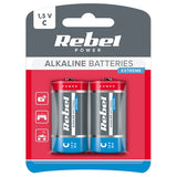 Baterie Superalcalina Extreme Blister 2 B R 14 cu baterie reincarcabila