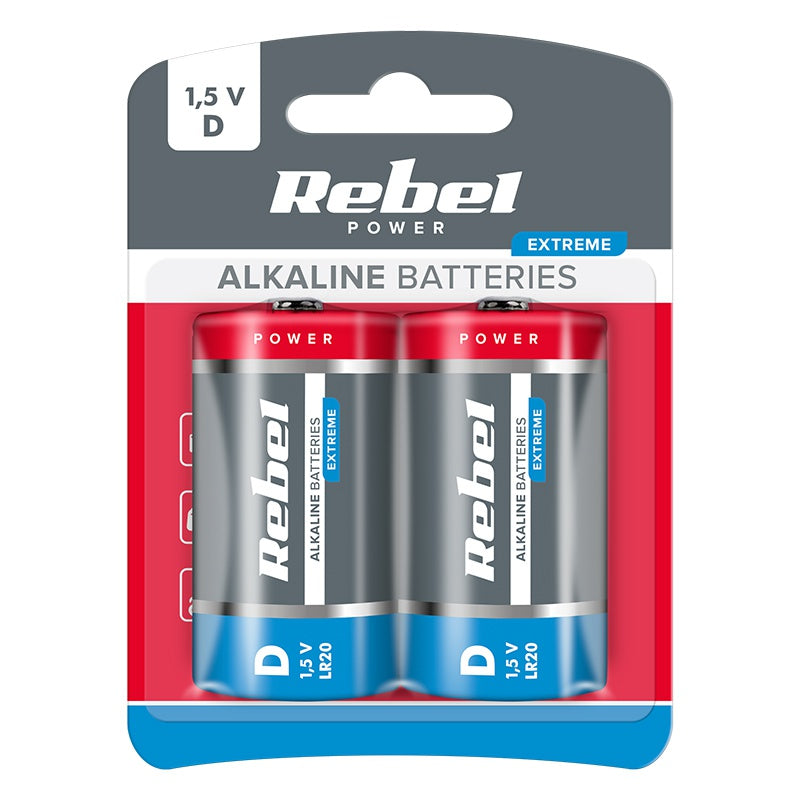 Baterie Superalcalina Extreme Blister 2 B R 20 cu baterie reincarcabila