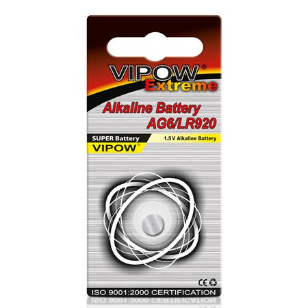 Baterie Vipow Extreme Ag6 1 Buc Blister Bat 0186 cu baterie reincarcabila