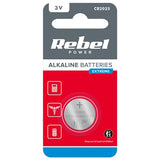 Baterie Extreme 1 Buc Blister Rebel CR 2025 cu baterie reincarcabila