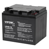 Acumulator Stationar Agm 40ah Vipow Vrla 12V cu baterie reincarcabila
