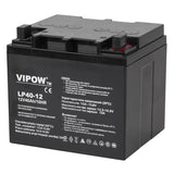 Acumulator Stationar Agm 40ah Vipow Vrla 12V cu baterie reincarcabila