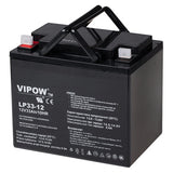Acumulator Stationar Agm 33ah Vipow Vrla 12V cu baterie reincarcabila