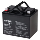Acumulator Stationar Agm 33ah Vipow Vrla 12V cu baterie reincarcabila