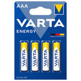 Baterie Alcalina Energy Bl 4 Buc Varta Lr 03 cu baterie reincarcabila