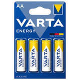 Baterie Alcalina Energy Bl 4 Buc Varta Lr 06 cu baterie reincarcabila