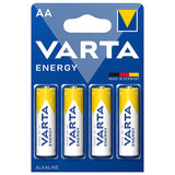 Baterie Alcalina Energy Bl 4 Buc Varta Lr 06 cu baterie reincarcabila