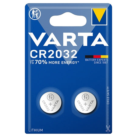 Baterie Blister 2 Buc Varta CR 2032 cu baterie reincarcabila