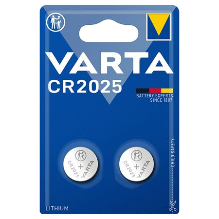 Baterie Blister 2 Buc Varta CR 2025 cu baterie reincarcabila