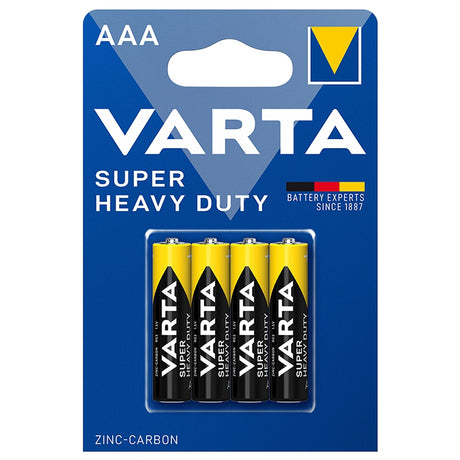 Baterie Super Heavy Duty R03 Bl 4 Buc Varta