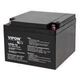 Acumulator Stationar Agm 26ah Vipow Vrla 12V cu baterie reincarcabila