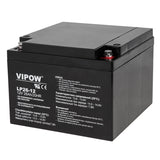 Acumulator Stationar Agm 26ah Vipow Vrla 12V cu baterie reincarcabila