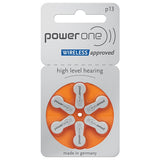 Baterii Auditive Power One Bl 6 Varta P 13 cu baterie 310 mAh