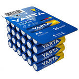 Baterie Alcalina Longlife Power 24 Buc Varta Lr 06 cu baterie reincarcabila