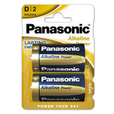 Baterie Alcalina Panasonic Bronze Blister 2 Buc Lr 20 cu baterie reincarcabila