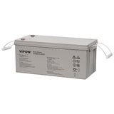 Acumulator Stationar Agm 200ah Vipow Vrla 12V cu baterie reincarcabila