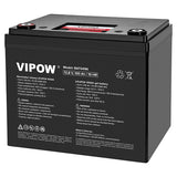 Acumulator Lifepo4 100ah Bms Vipow Bat 0496 cu baterie reincarcabila