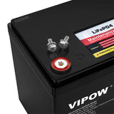 Acumulator Lifepo4 100ah Bms Vipow Bat 0496 cu baterie reincarcabila