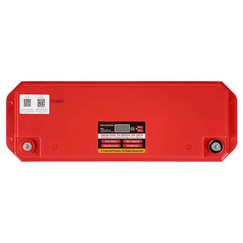 Acumulator Lifepo4 150ah Vipow Bat 0498 cu Bluetooth, alarma si baterie reincarcabila