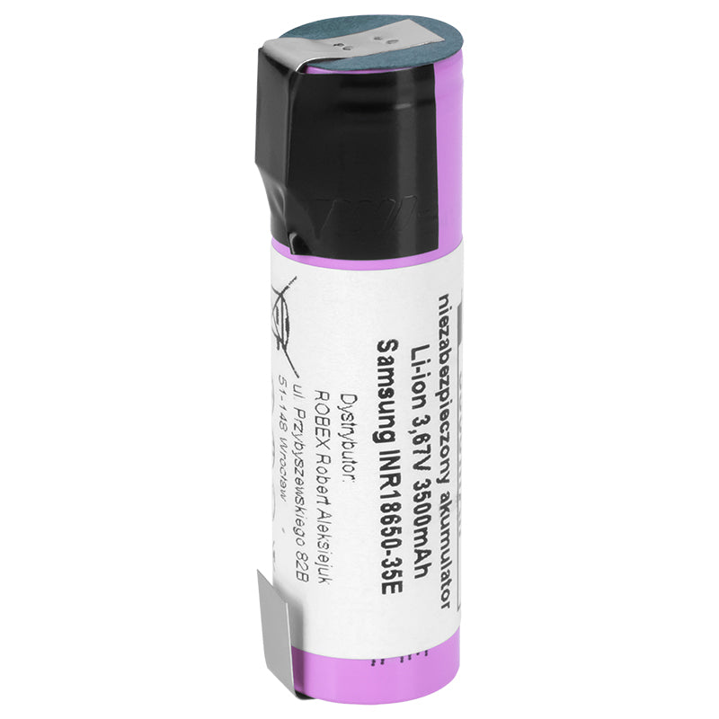Acumulator 18650 Samsung Inr 18650-35e-ft cu baterie 3350 mAh