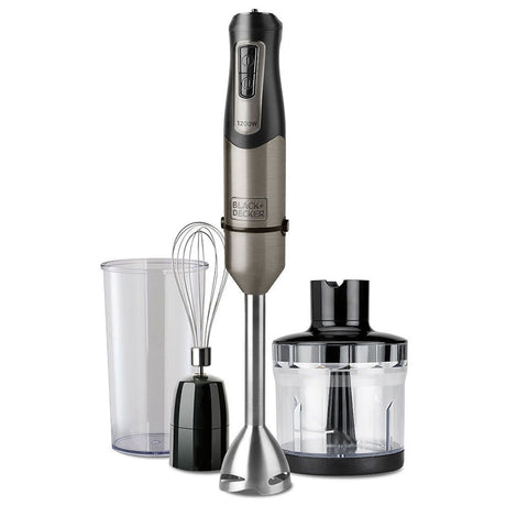 Mixer Vertical cu Bol si Chopper Black&deck Inox 1200W cu DAB+